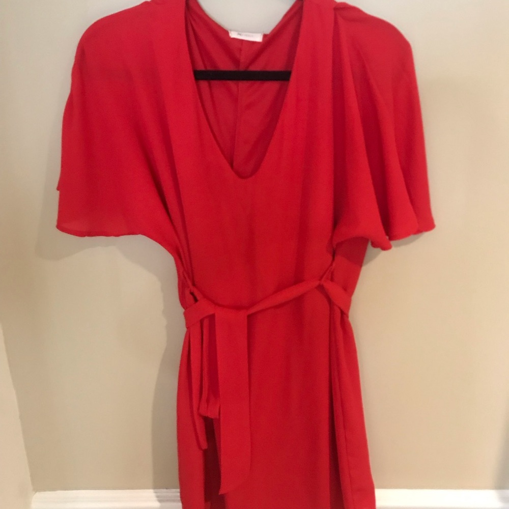 Cute red dress